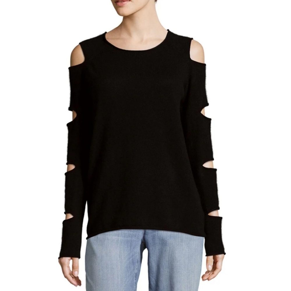 SKULL CASHMERE Black 100% Cashmere Sweater